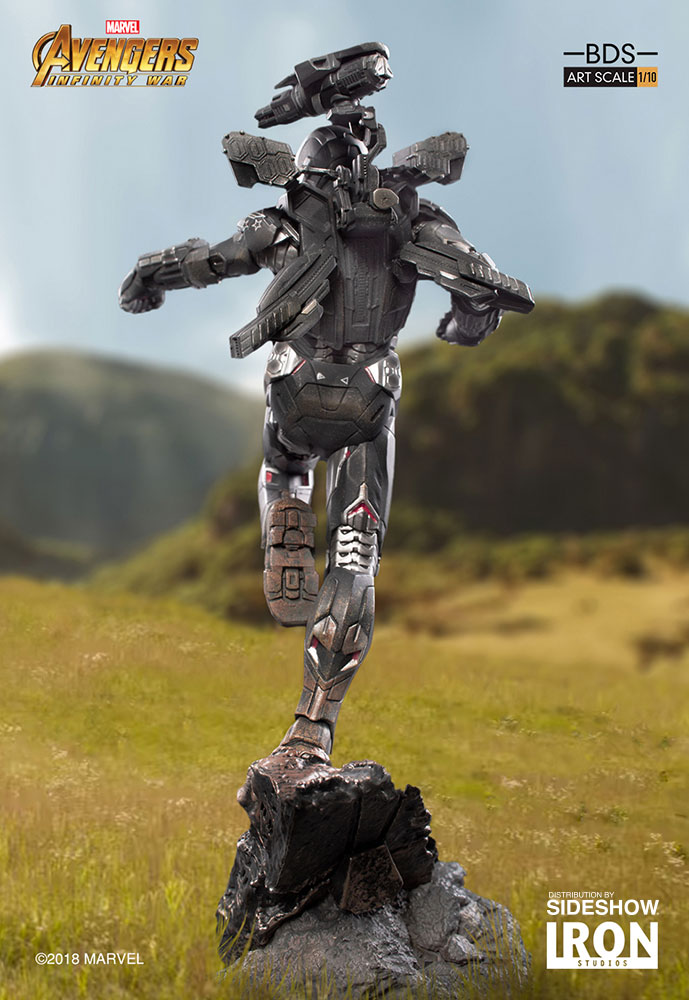 Marvel War Machine Statue By Iron Studios