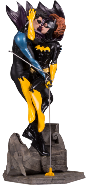 Nightwing and Batgirl Statue