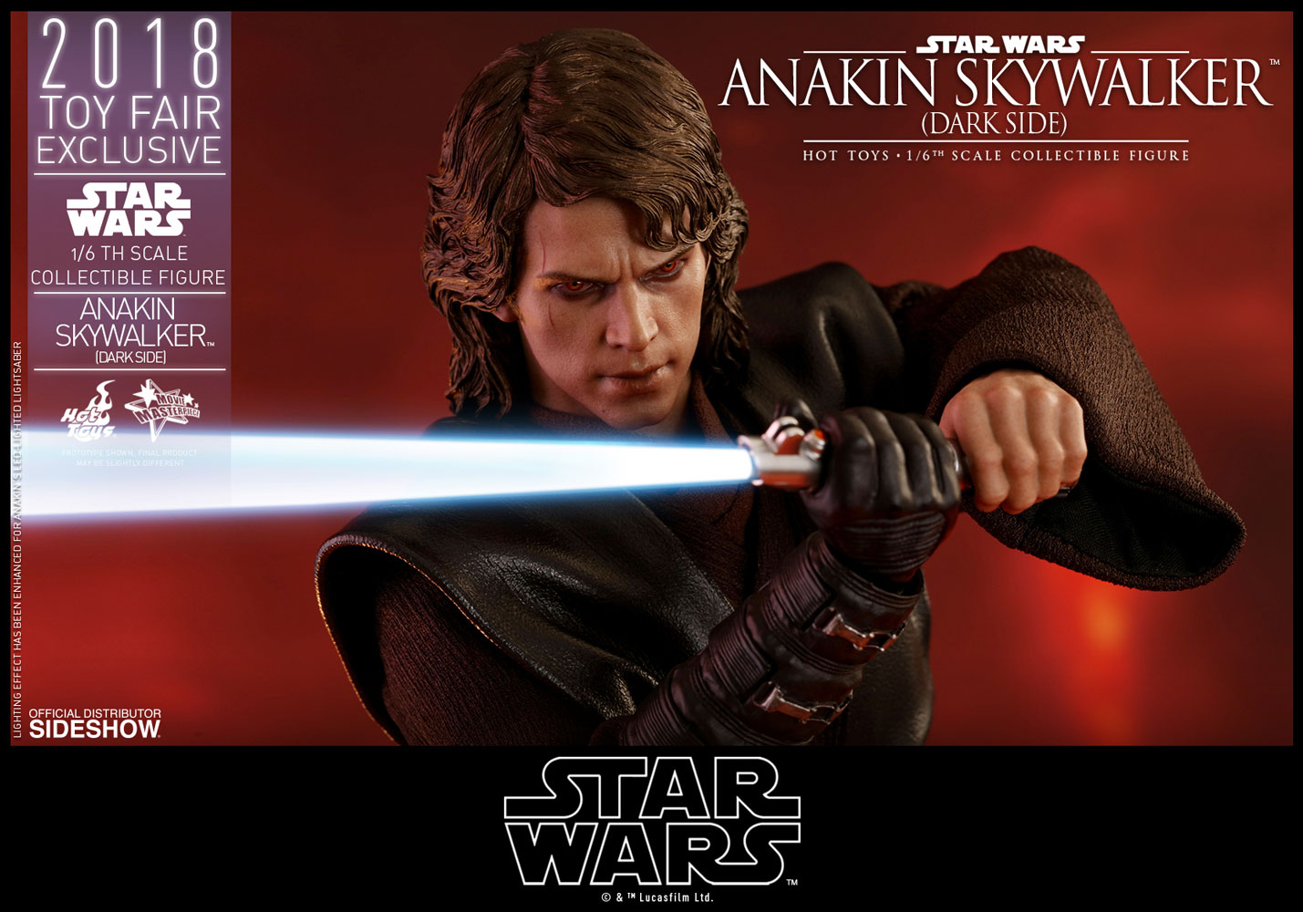 anakin skywalker sixth scale figure