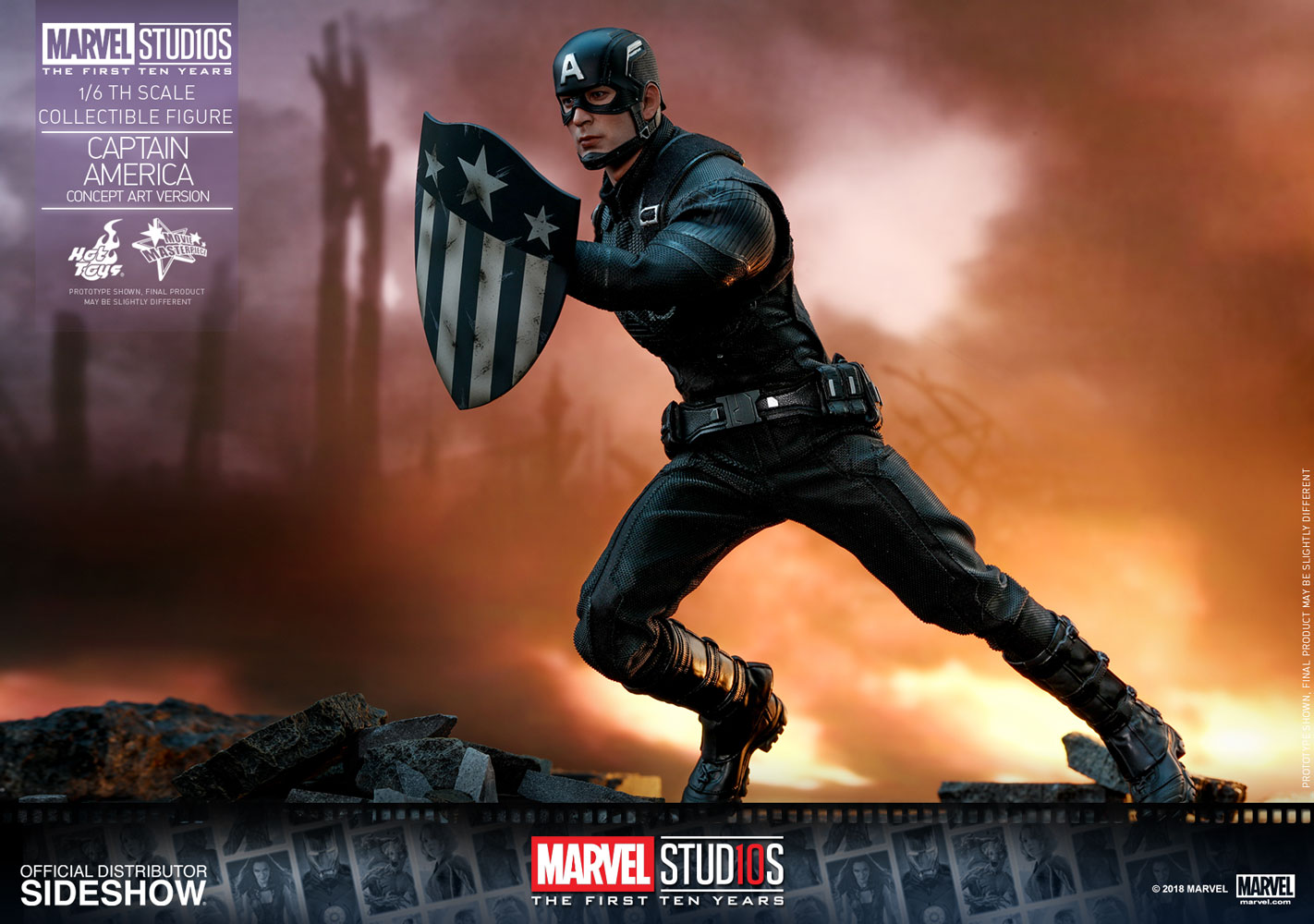 captain america concept hot toys