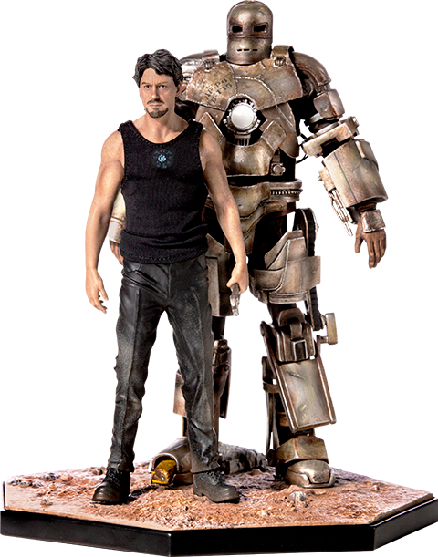 iron man mark 1 statue