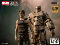 Gallery Image of Iron Man Mark I and Tony Stark 1:10 Scale Statue