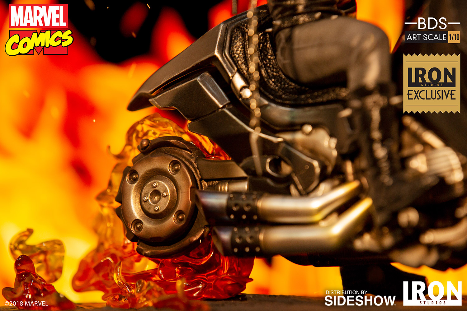 IRON STUDIOS STATUE BDS ART SCALE 1//10 GHOST RIDER