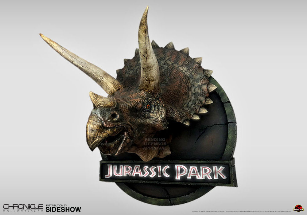 jurassic park triceratops ride on toy