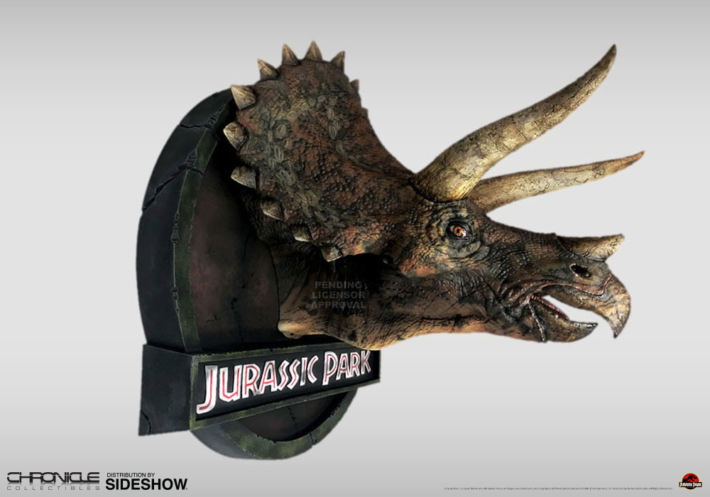 jurassic park triceratops ride on toy