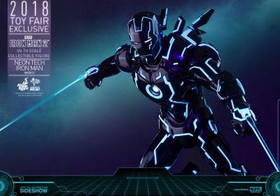 Neon Tech Iron Man Mark IV Exclusive Edition - Prototype Shown