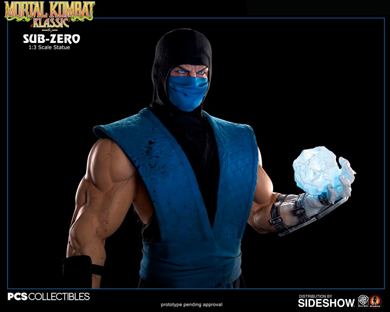 mortal kombat 11 sub zero statue