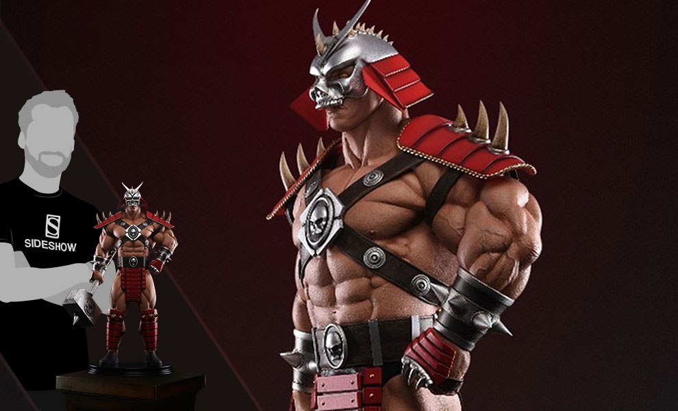 Review and photos of Mortal Kombat Shao Kahn statue by Pop Culture