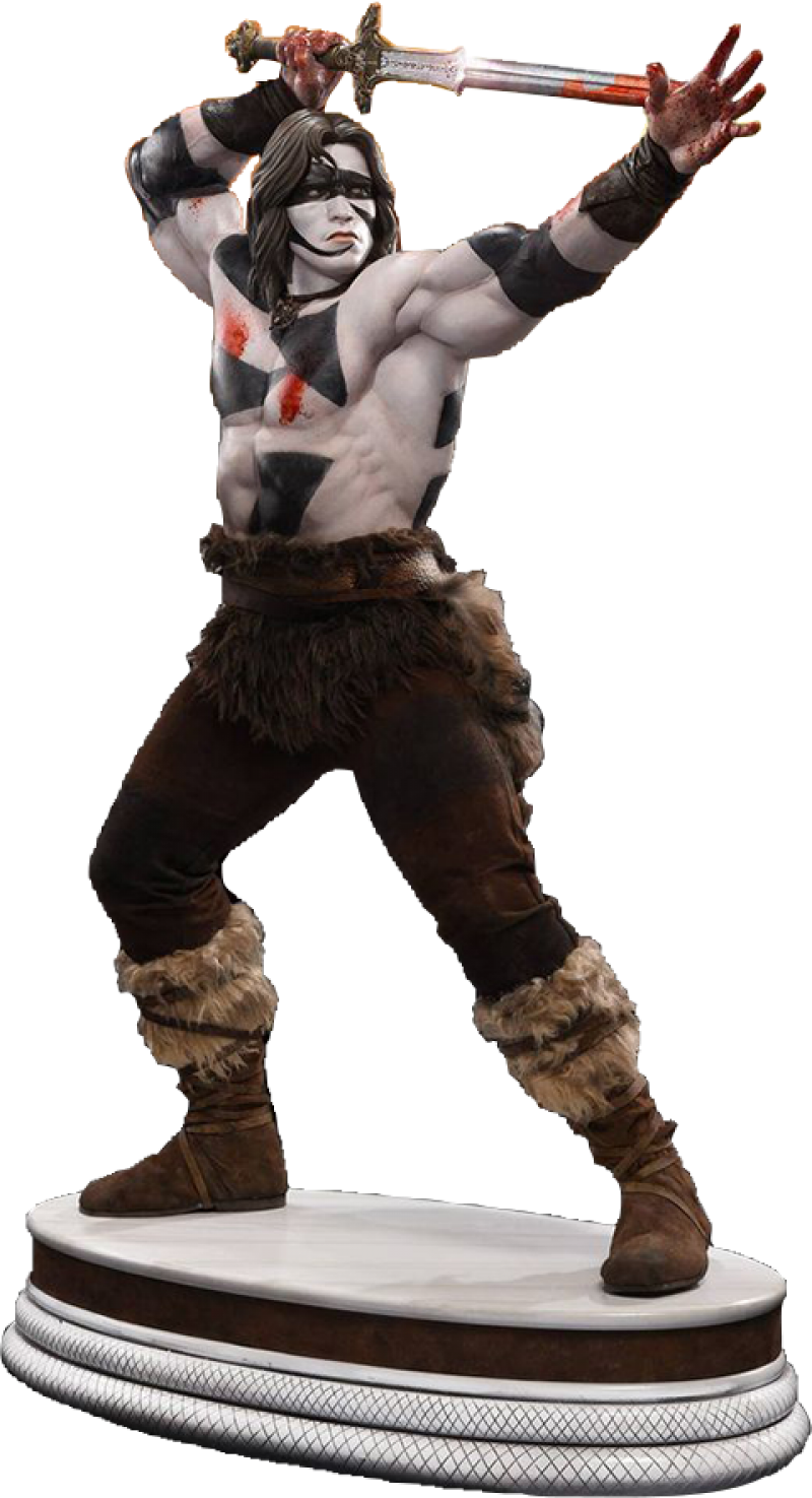 Conan the Barbarian War Paint Statues by PCS