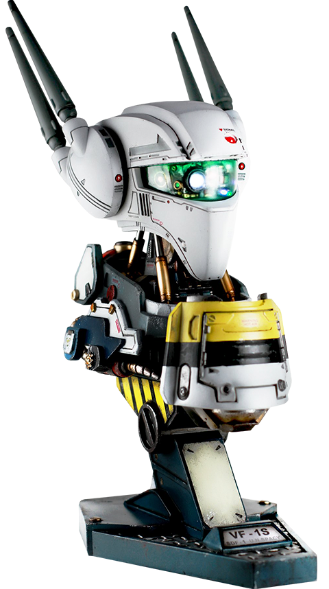 Kids Logic Company Limited Valkyrie VF-1S Mechanical Bust Statue