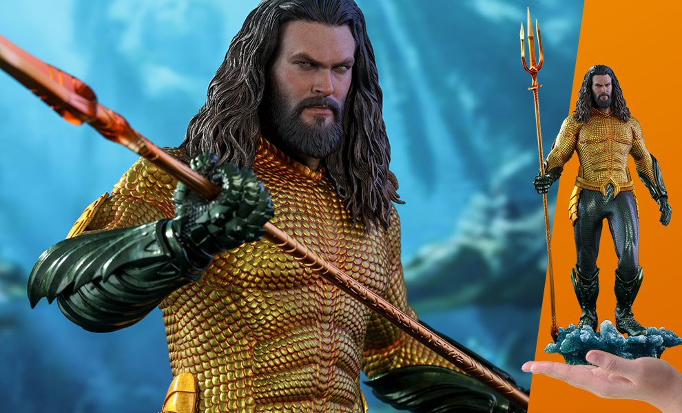 Gallery Feature Image of Aquaman Sixth Scale Figure - Click to open image gallery