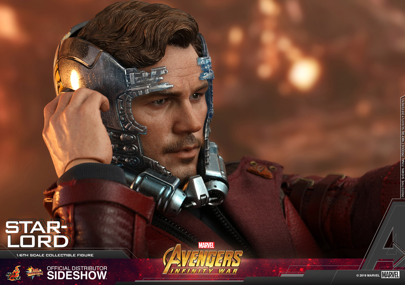 hot toys star lord infinity war