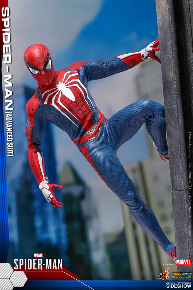 spider man advanced suit action figure