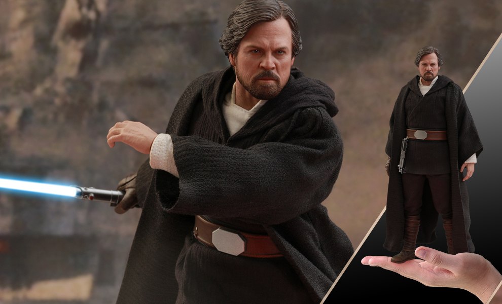 Gallery Feature Image of Luke Skywalker Crait Sixth Scale Figure - Click to open image gallery