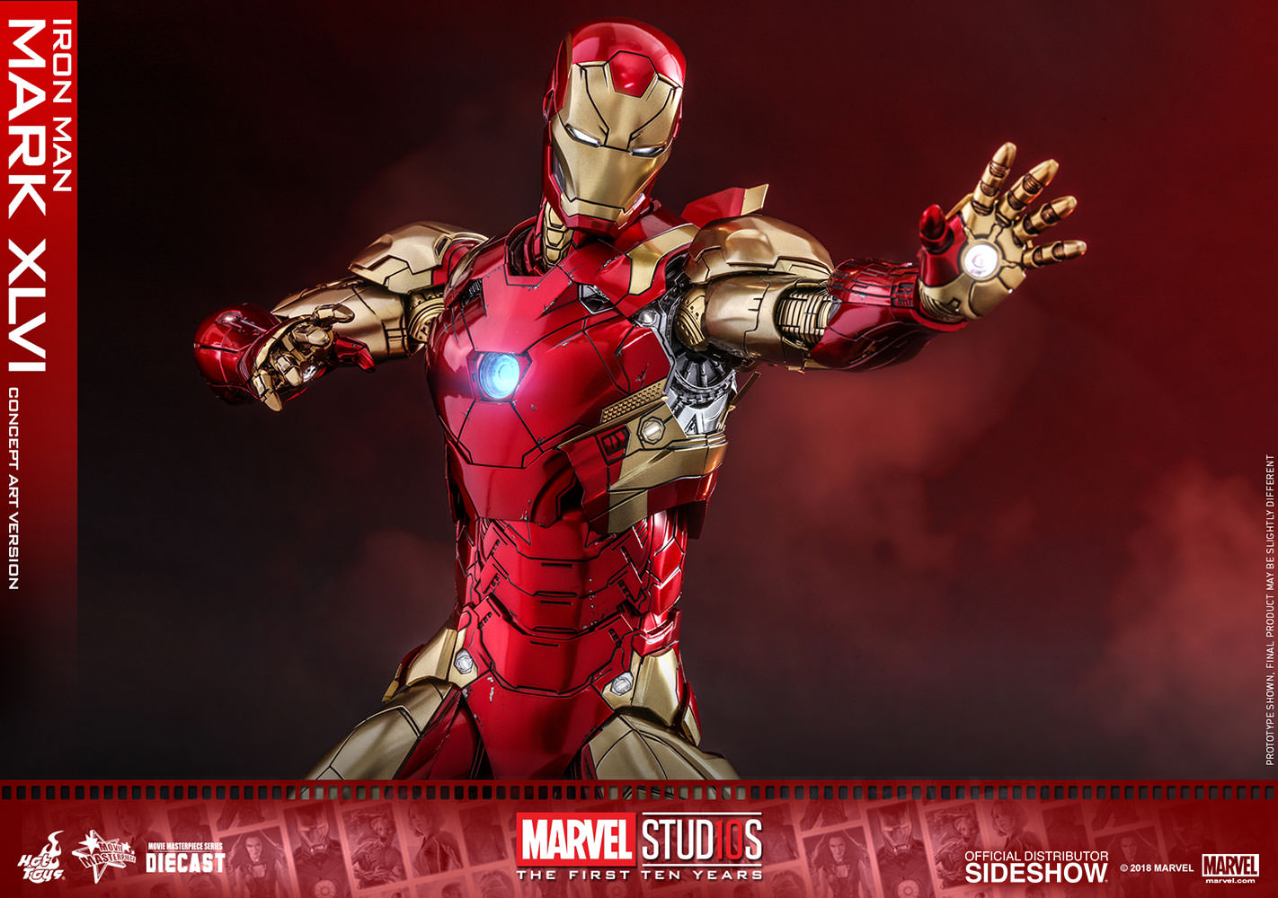 Iron Man Mark XLVI Concept Art Figure 