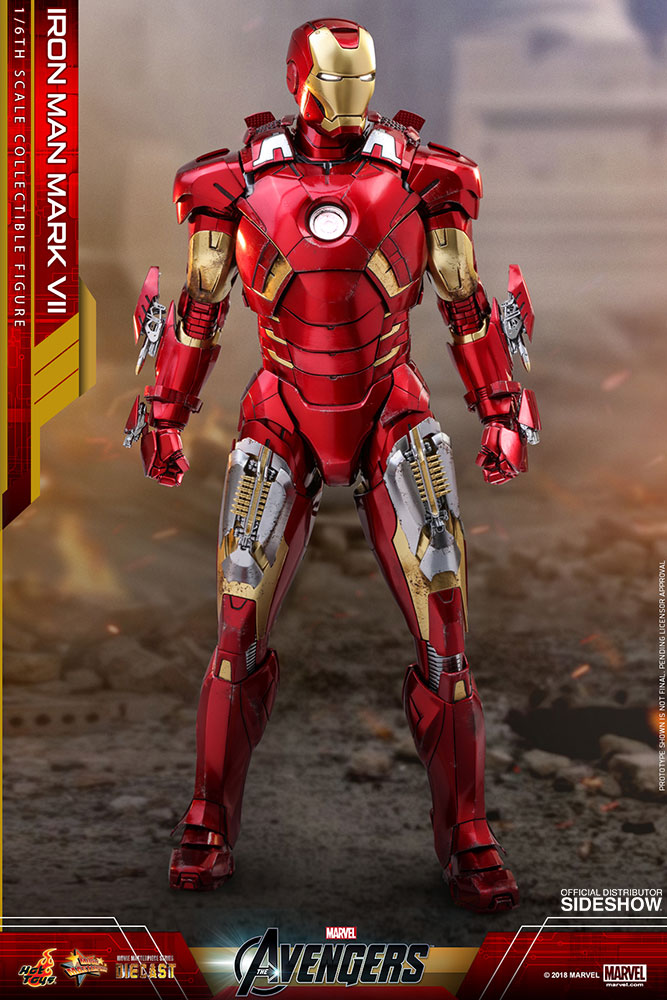 Iron Man Mark VII 1/6 Scale Figure by 