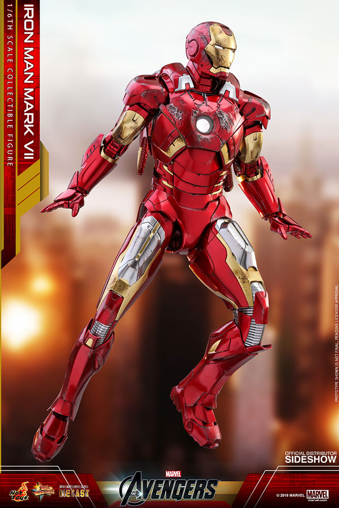 hot toys mk7 diecast
