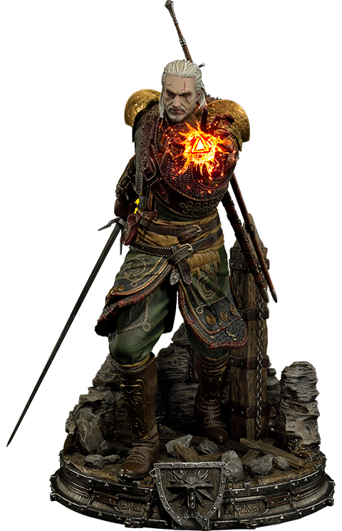 the witcher statue