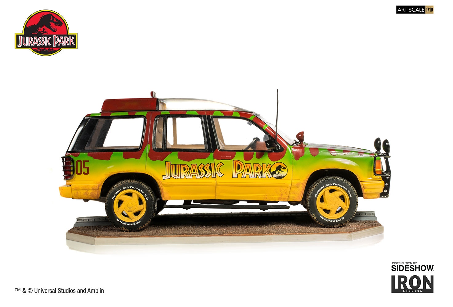 jurassic park car toy