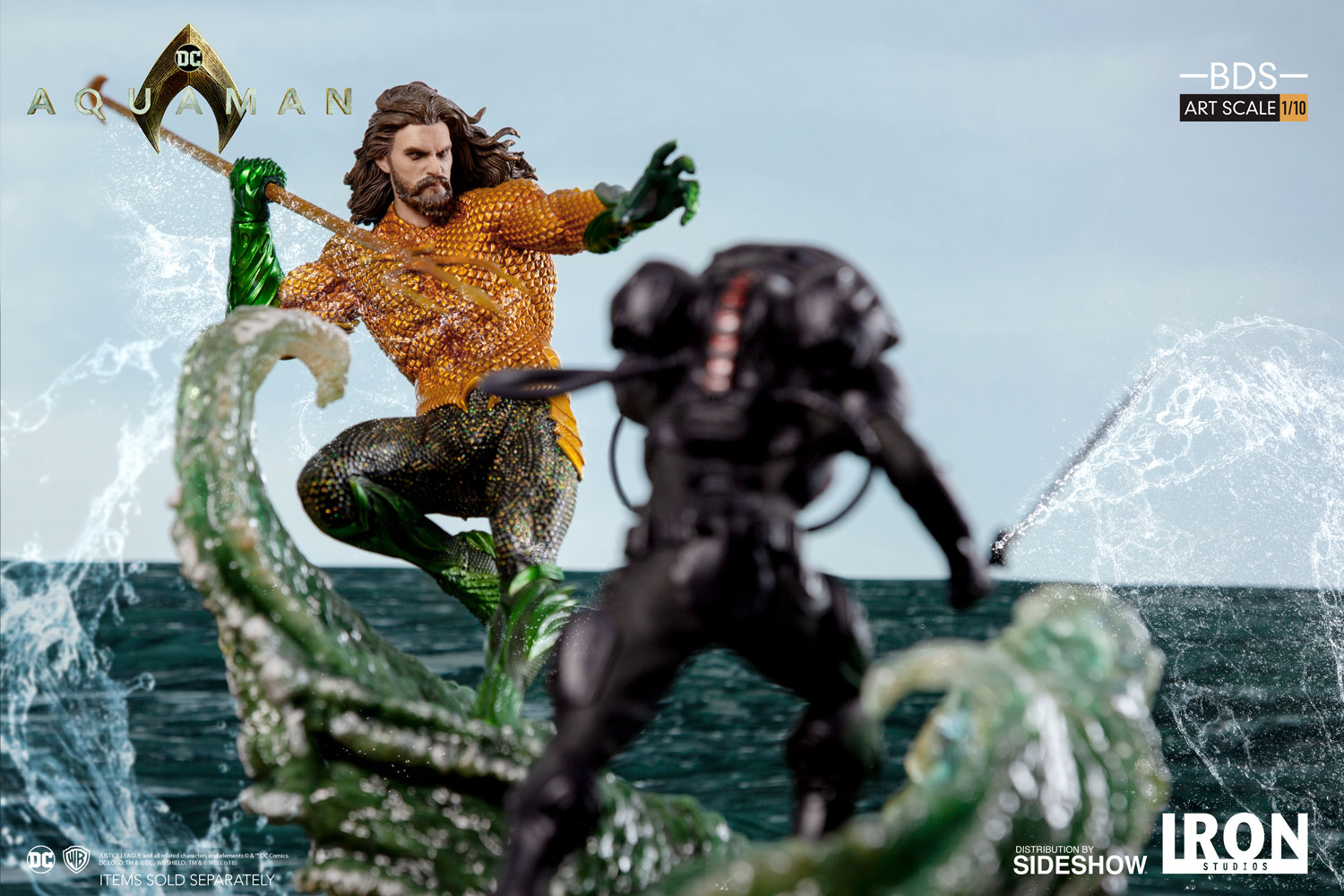 dc comics aquaman statue