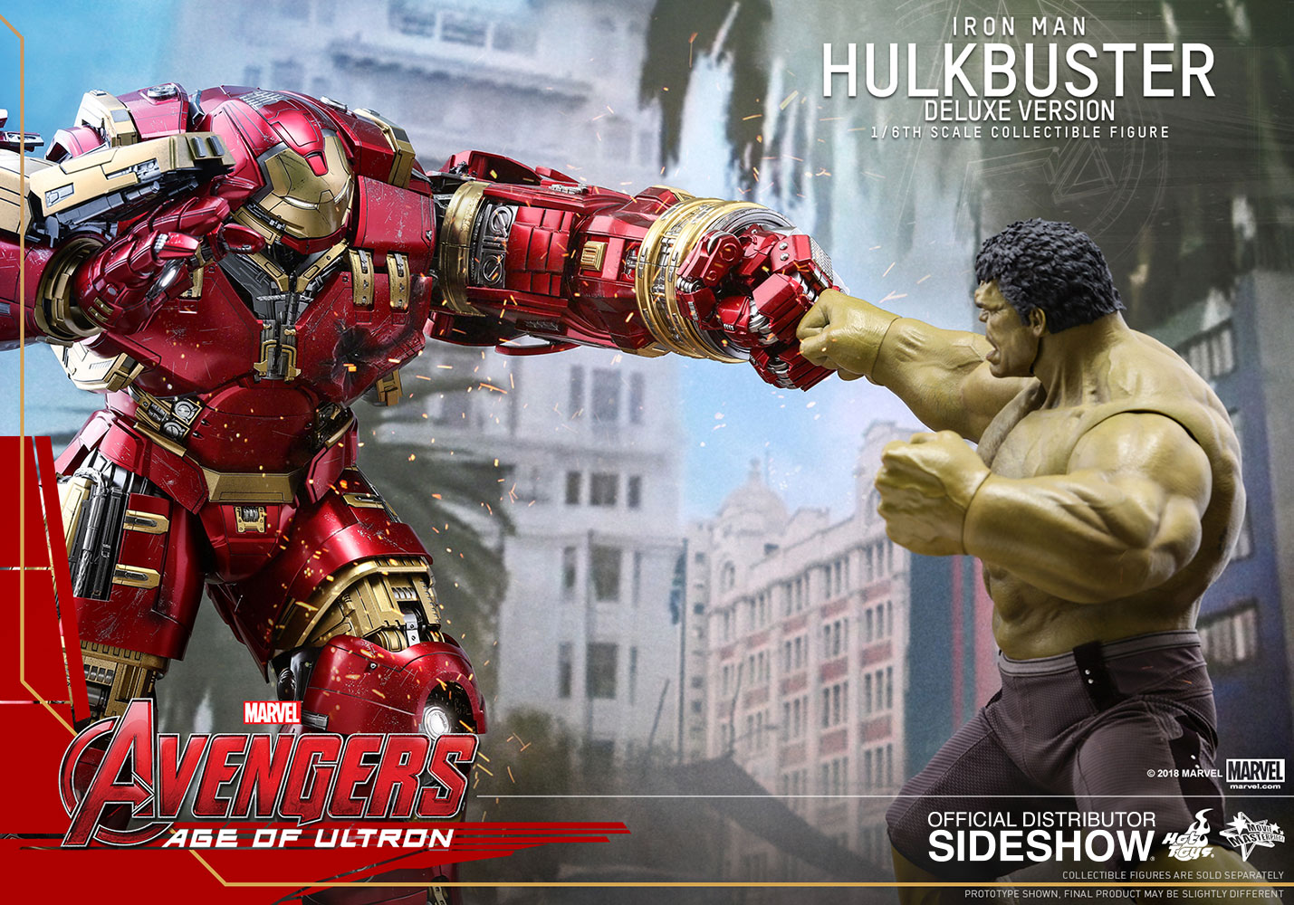 hot toys hulkbuster height