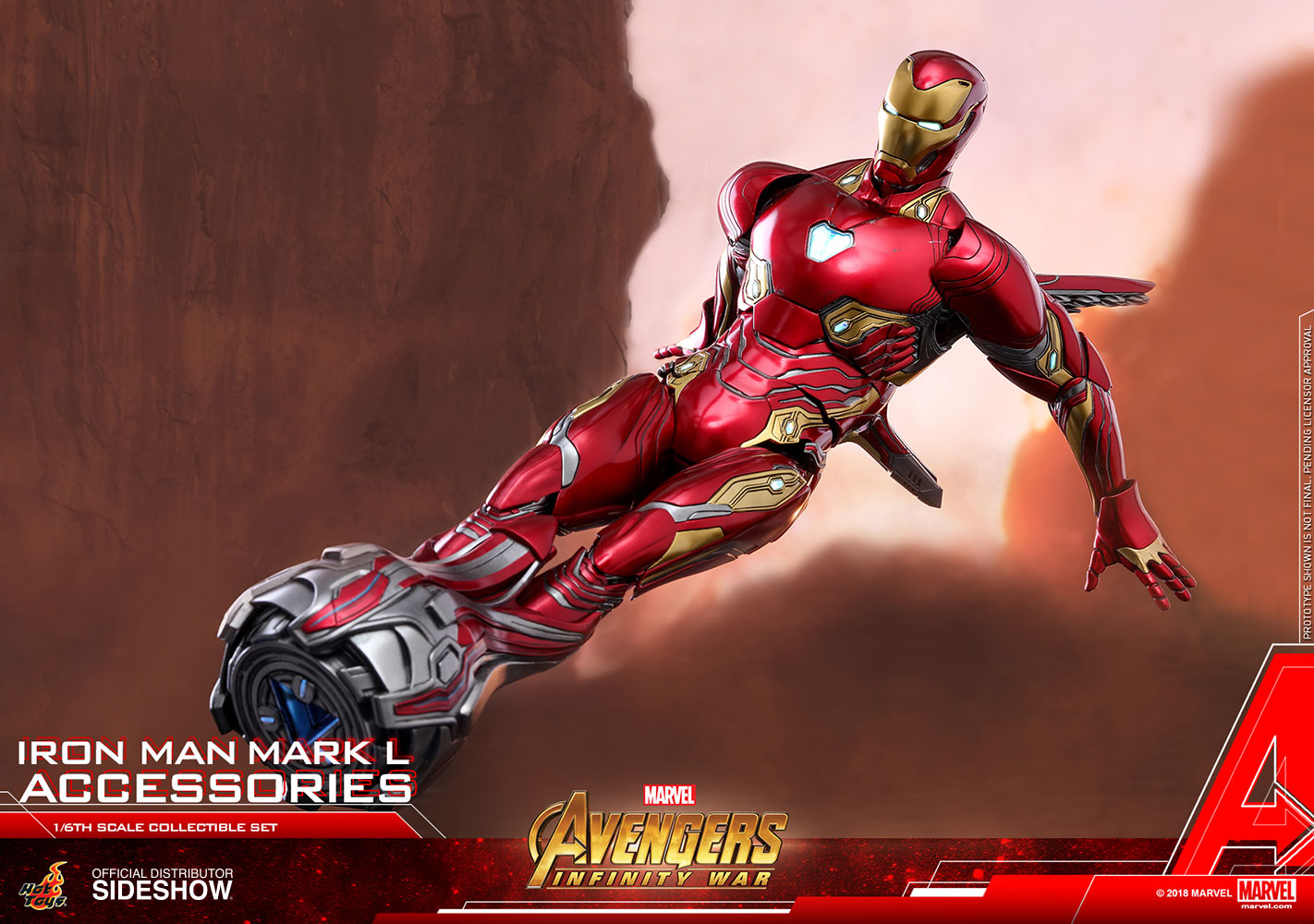 iron man mark 50 sideshow