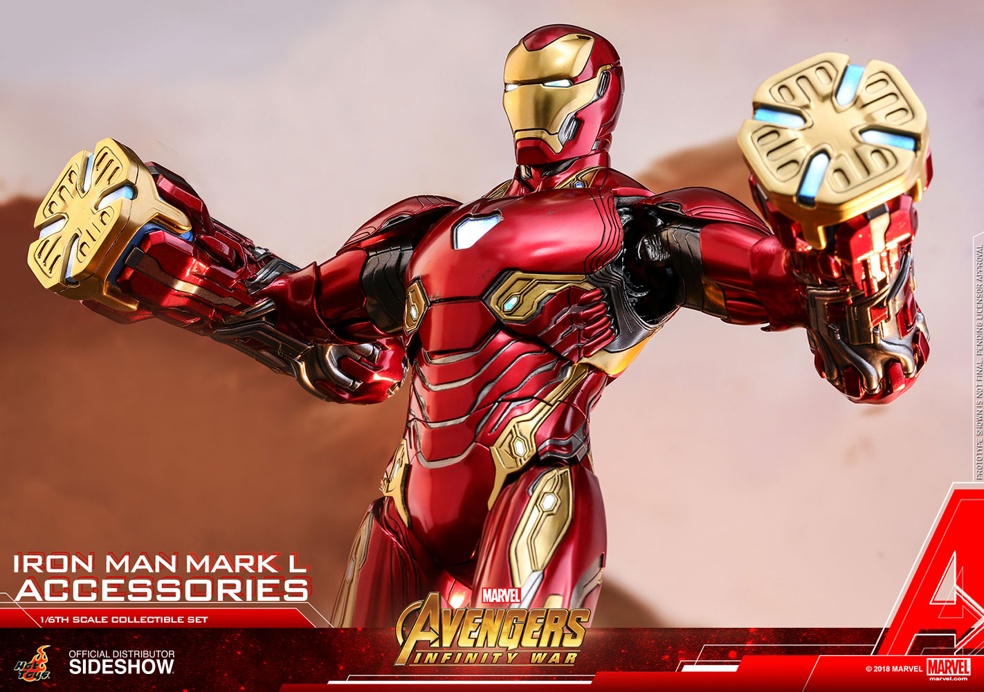 iron man mark 50 sideshow