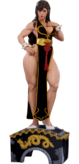 Chun Li Street Fighter Battle Dress Statue Sideshow Collectibles