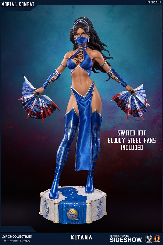 mortal kombat kitana statue