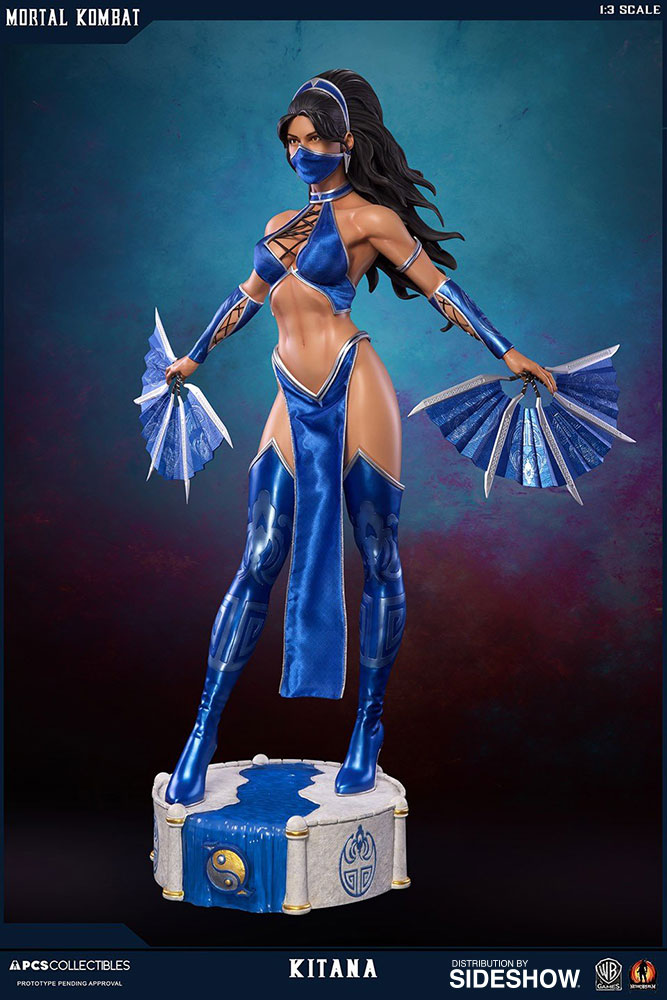 mortal kombat kitana statue