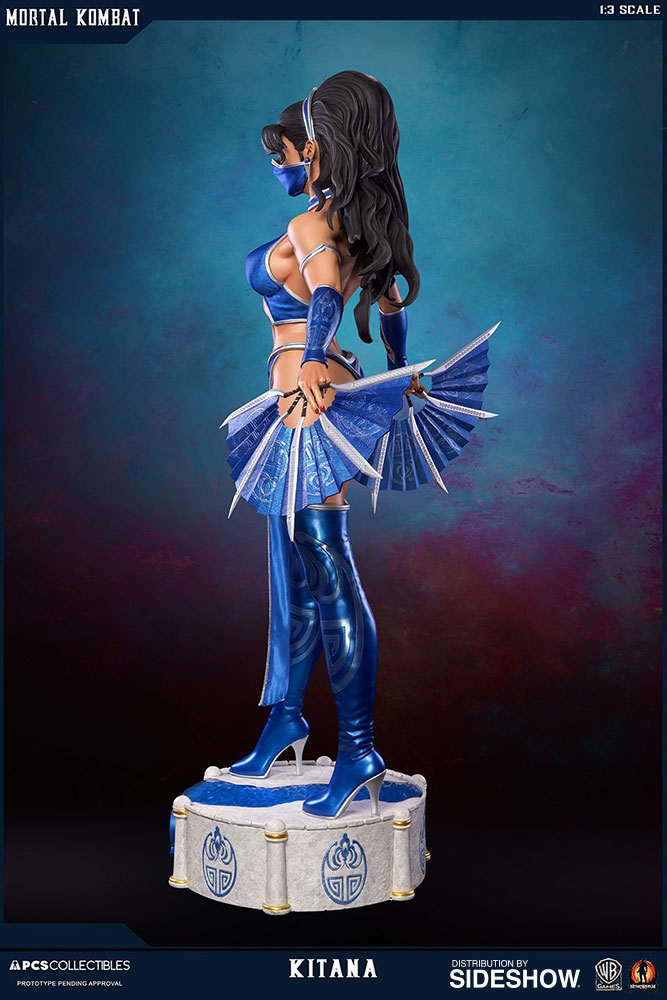 mortal kombat kitana statue