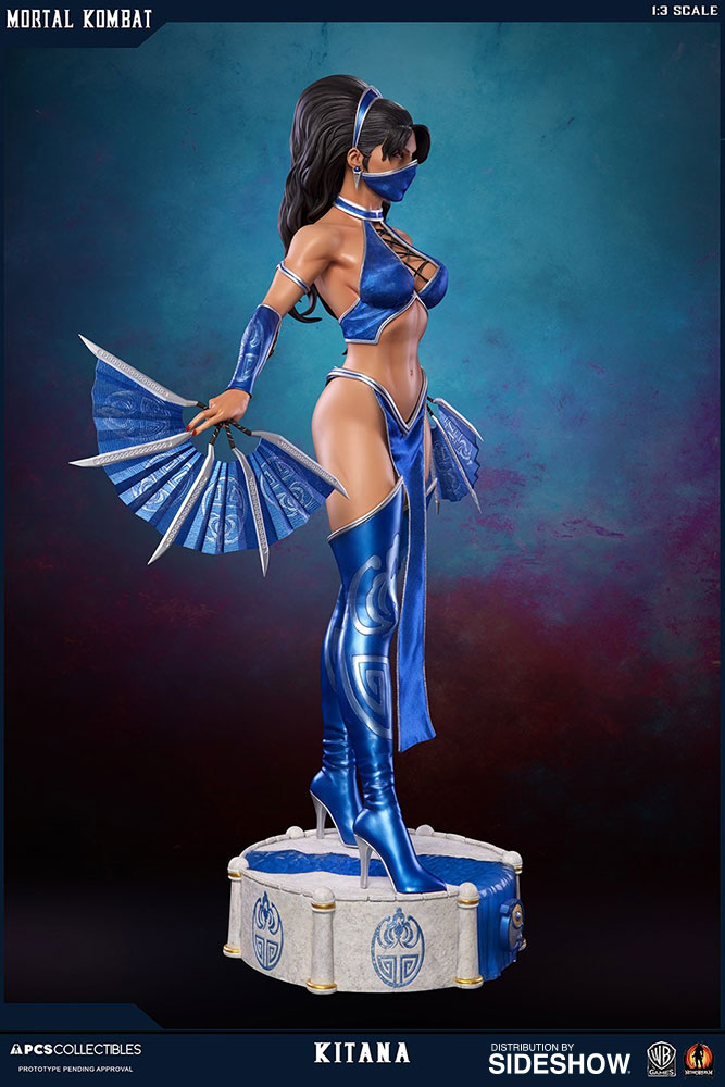 mortal kombat kitana statue