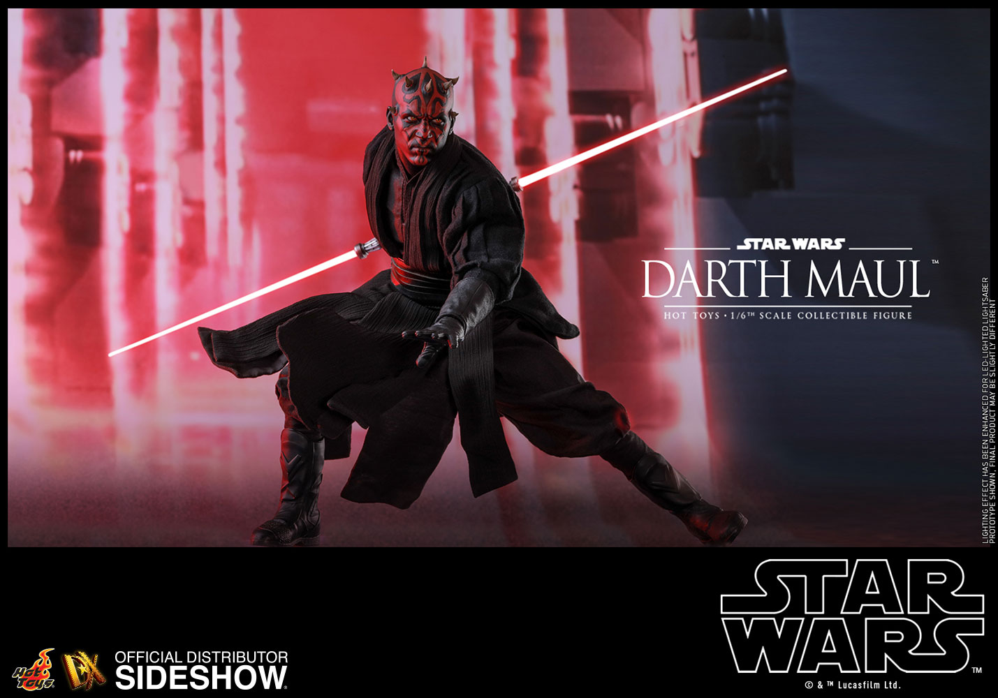 darth maul sixth scale figure