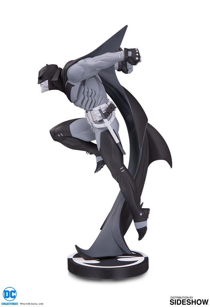 Batman black white statue white knight by sean murphy Dc Comics White Knight Batman Statue By Dc Collectibles Sideshow Collectibles