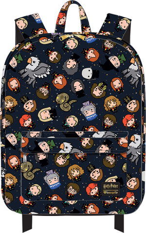 Harry Potter Chibi Print Backpack 