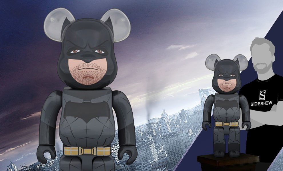 Gallery Feature Image of Bearbrick Batman Justice League Version 1000 Figure - Click to open image gallery