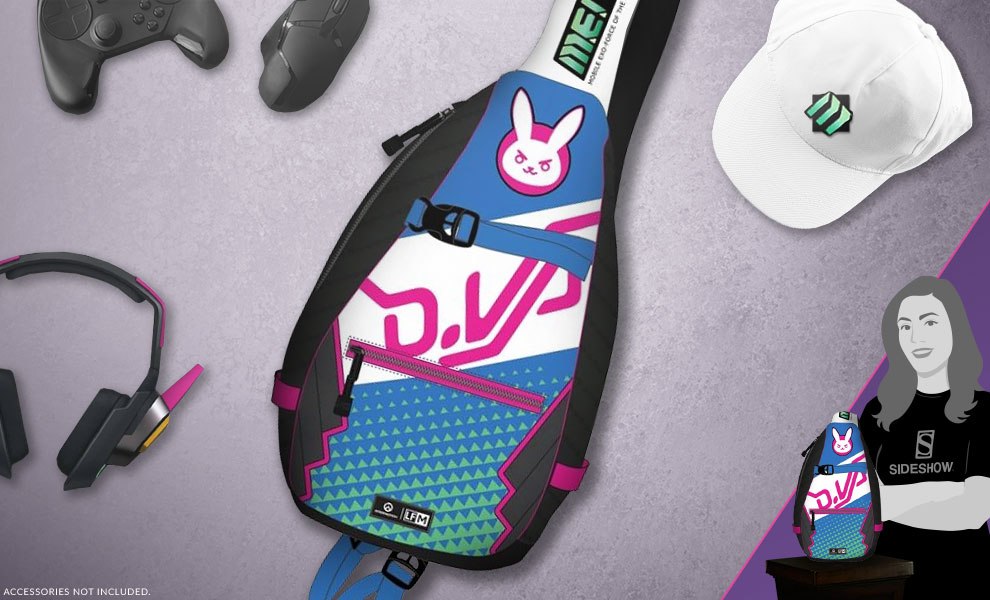 Overwatch DVa Sling Backpack Apparel by Loungefly