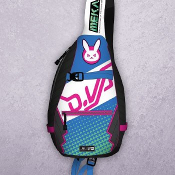 Overwatch DVa Sling Backpack Apparel by Loungefly