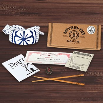 The Karate Kid Miyagi Do Karate Kit Collectible Set | Sideshow