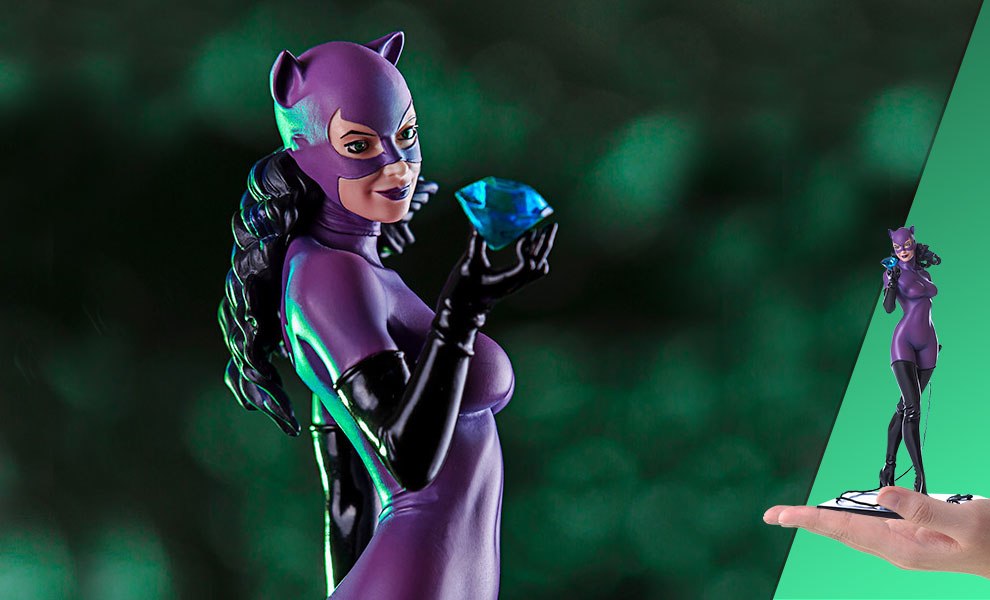 Amazon.com: Ironstudios 1/10 Catwoman DC Comics Hand Painted