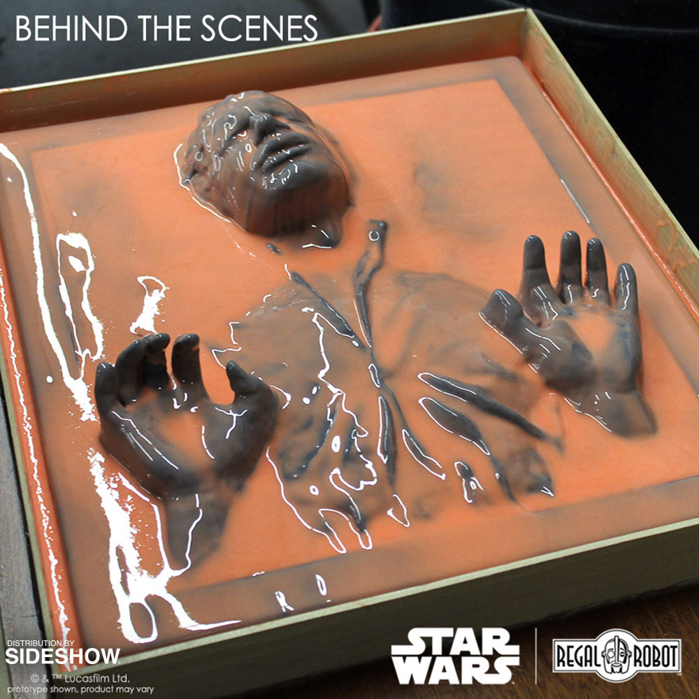 sideshow collectibles han solo carbonite