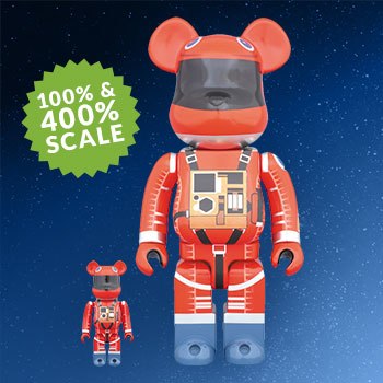 2001: A Space Odyssey Bearbrick Space Suit Orange Version 2001: A Space Odyssey Bearbrick Space Suit Orange Version