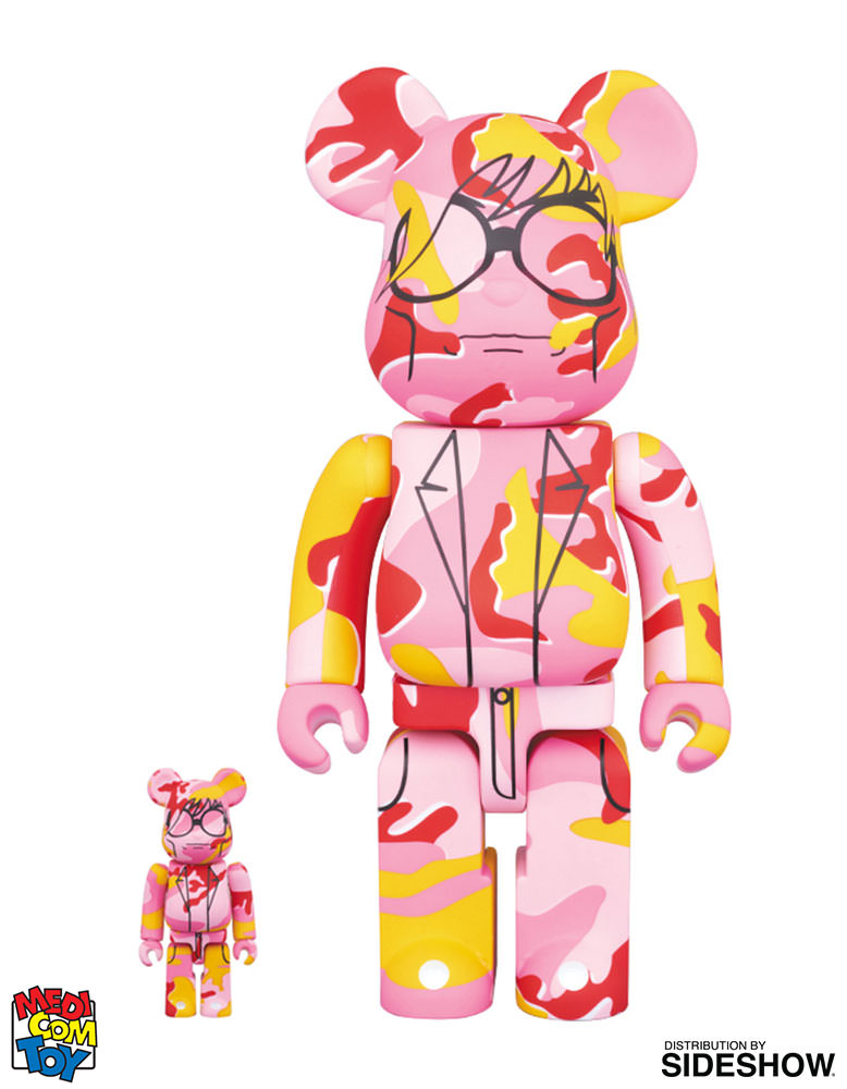 bearbrick andy mouse