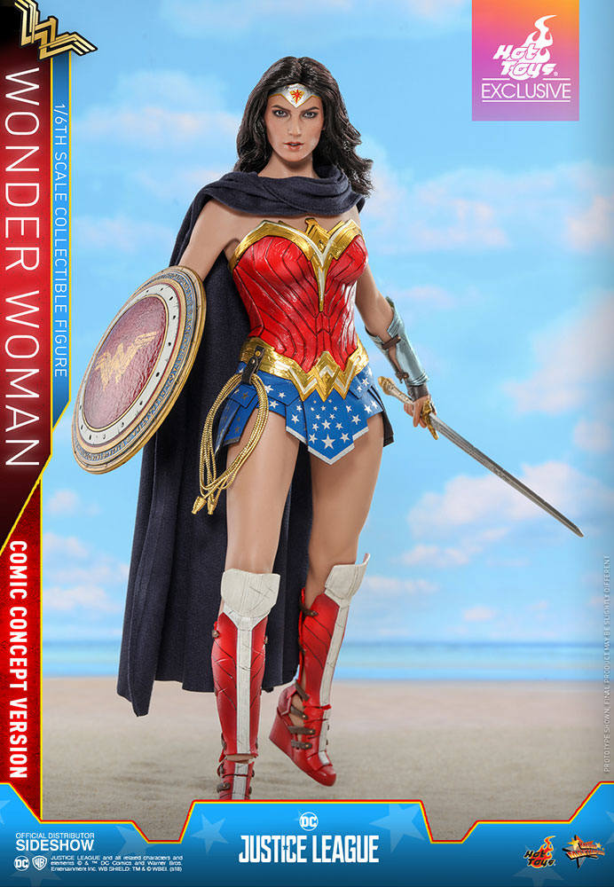 Wonder Woman Figure Comic Concept By Hot Toys Sideshow Collectibles