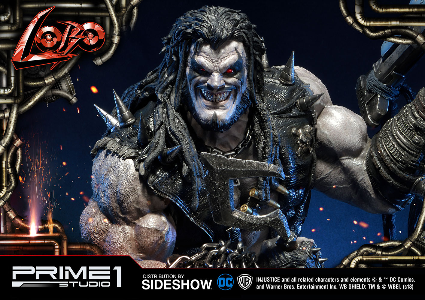 sideshow lobo statue