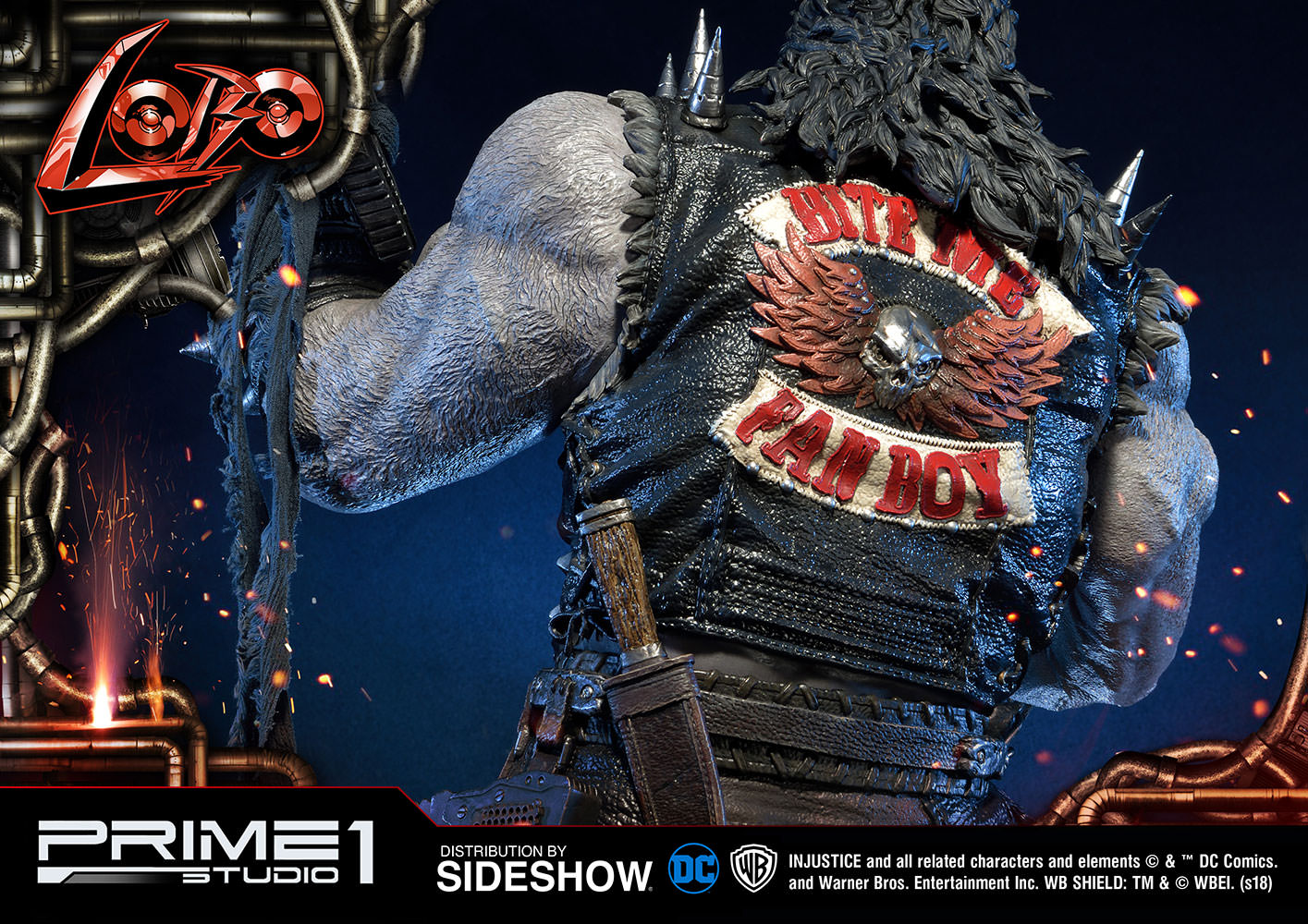 sideshow lobo statue