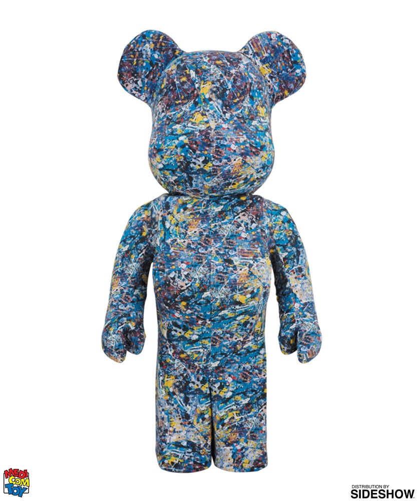 jackson pollock splash bearbrick