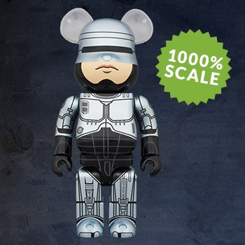 Bearbrick RoboCop 1000 Figure by Medicom Toy | Sideshow