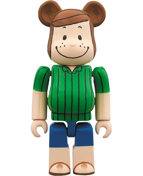 Medicom 2019 The Peanuts Comic Snoopy Peppermint Patty 400% Bearbrick Be@rbrick 
