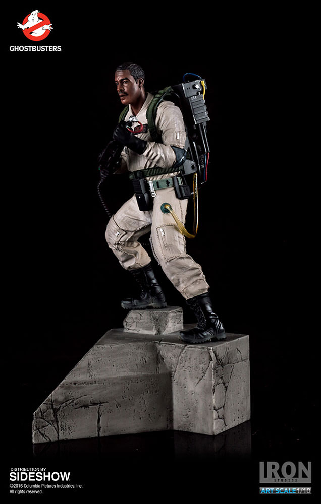 Ghostbusters Iron Studios Winston Zeddmore Art Scale 1//10